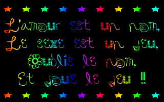 L'amour